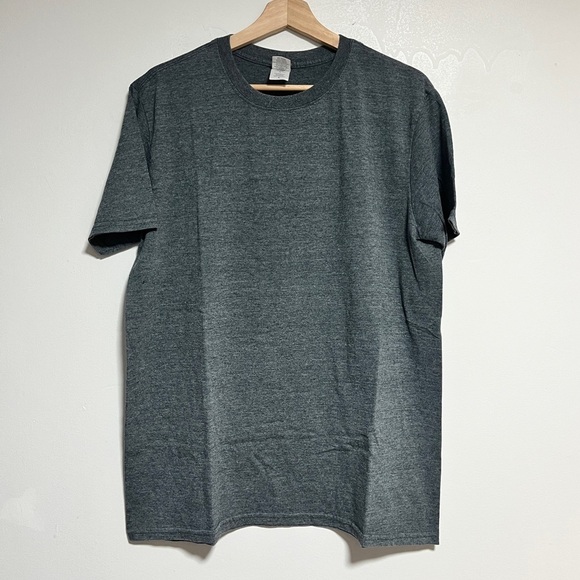 Gildan Softstyle Dark Heather T-Shirt - Size L - Picture 2 of 7